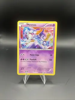 Pokemon Mewtwo Legendary Treasures Holo Rare Card 53/113 Near Mint Condition - Image 1
