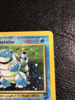 B6 Pokemon TCG Blastoise Holo Rare Card 2/130 Base Set 2 - Image 3