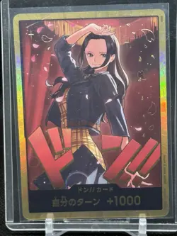 DON!! Nico Robin GOLD EB03 Japanese ONE PIECE Card Heroines Edition NM - Image 1