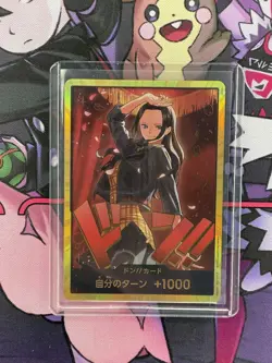 DON!! Nico Robin GOLD EB03 Japanese ONE PIECE Card Heroines Edition - NM - Image 2