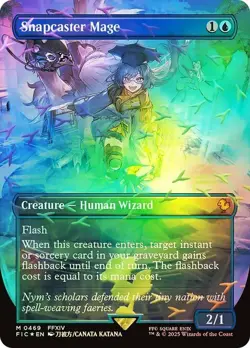 Snapcaster Mage Chocobo Track Foil Final Fantasy MTG NM - Image 1