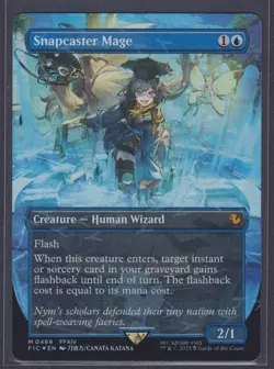 MTG - CHOCOBO TRACK FOIL Snapcaster Mage #469 Final Fantasy Commander - Image 1