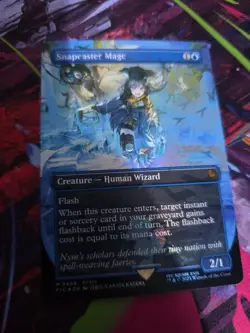 MTG Final Fantasy Snapcaster Mage (Chocobo Track Foil) Mythic 0469 NM - Image 1
