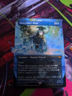 MTG Final Fantasy Snapcaster Mage (Chocobo Track Foil) Mythic 0469 NM - Image 2