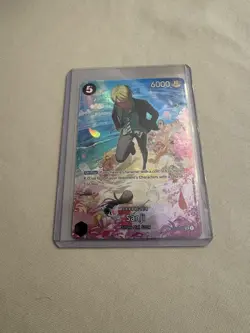 Sanji ST14-003 OP10 Royal Blood SP Full Art One Piece Card Game English - Image 1
