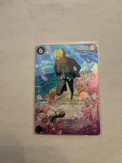Sanji ST14-003 OP10 Royal Blood SP Full Art One Piece Card Game English - Image 4
