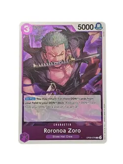 Roronoa Zoro OP09-076 Emperors In The New World One Piece Card English - Image 1