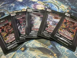 5x-Yugioh Battles of Legend: Armageddon 1st Edition blister Pack Factory Sealed - Image 1