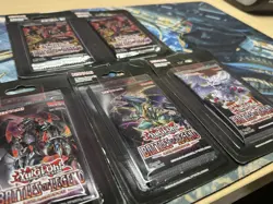 5x-Yugioh Battles of Legend: Armageddon 1st Edition blister Pack Factory Sealed - Image 2