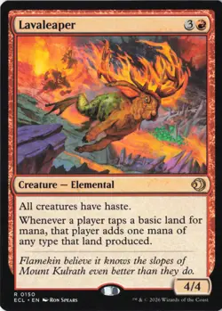 Lavaleaper Lorwyn Eclipsed Normal NM 150 - Image 1