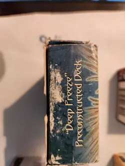 MTG *Tempest "Deep Freeze" preconstructed Deck Box* (Used) Magic the Gathering - Image 4