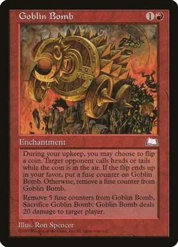 Goblin Bomb ~ Weatherlight [Near Mint][Magic MTG] - Image 1