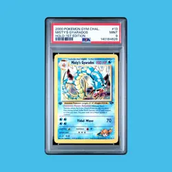 2000 Pokemon - 1st Edition Misty’s Gyarados Holo Rare Gym Challenge 13/132 PSA 9 - Image 1