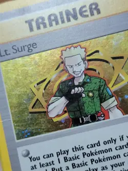 PL - Lt. Surge 17/132 | Pokemon Gym Heroes | Holo Rare - Image 3