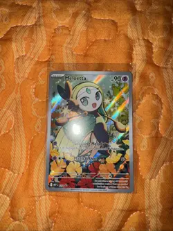 Pokemon TCG Meloetta MEP 026 Mega Battle Deck Black Star Promo Card - NM - Image 1