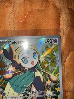 Pokemon TCG Meloetta MEP 026 Mega Battle Deck Black Star Promo Card - NM - Image 3