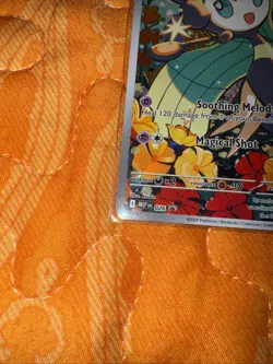 Pokemon TCG Meloetta MEP 026 Mega Battle Deck Black Star Promo Card - NM - Image 5