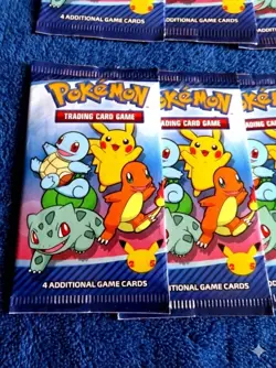 🔥2021 Pokemon 25th Anniversary McDonald's LOT of (50) Promo Packs Sealed🔥 - Image 2