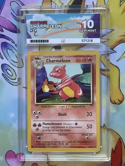 Charmeleon 24/102 ACE 10 - 1999 Pokemon Base Set - Image 1
