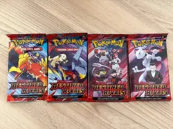 **BULK** Pokemon Scarlet and Violet Destined Rivals Booster Packs x200 - Image 1