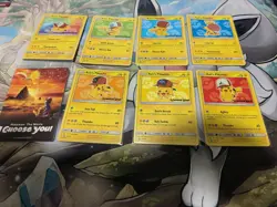 Pokemon Ash’s Pikachu “I Choose You” Promo Complete Set 7 of 7 near mint! - Image 1