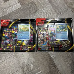 Pokemon Mega Evolutions 3 Pack Blister Sealed (Psyduck And Golduck) - Image 1