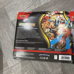 Pokemon Mega Evolutions 3 Pack Blister Sealed (Psyduck And Golduck) - Image 4