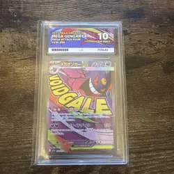 Pokemon TCG Mega Gengar EX MAR 230/193 - Mega Dream - Graded ACE 10 GEM MINT - Image 1