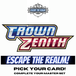 Pokemon TCG - Crown Zenith - Pick Your Card Regular, Reverse holo, holo, V - Image 1