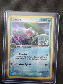 Pokemon Lombre 37/100 EX Crystal Guardians Stamped Reverse Holo 2005 - Image 1