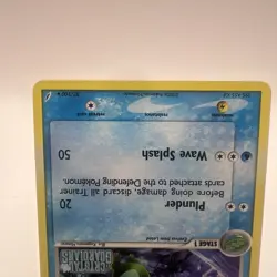 Pokemon - Lombre 37/100 - EX Crystal Guardians - STAMPED Reverse HOLO 2005 LP-MP - Image 3