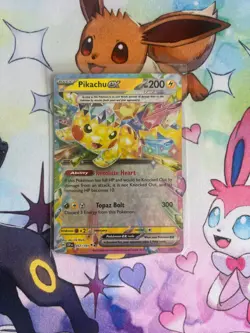 Pikachu ex 057/191 Double Rare Surging Sparks Pokemon NM Card - Image 1