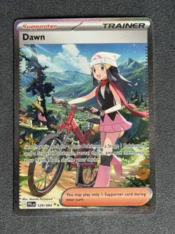 Pokemon TCG Dawn 129/094 Me02: Phantasmal Flames Holo SIR Near Mint NM - Image 1