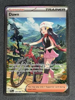 Pokemon TCG Dawn 129/094 Me02: Phantasmal Flames Holo SIR Near Mint NM - Image 2