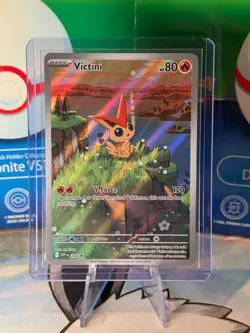 Pokemon TCG Victini SVP 208 Black Star Promo Card (Standard Size) NM - Image 1