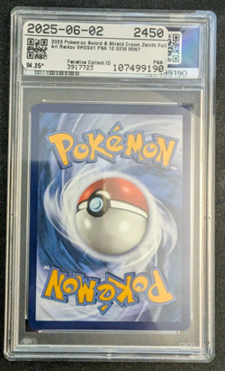 Raikou V #GG41 PSA 10 Pokemon 2023 SWSH Crown Zenith FA GEM MINT - Image 2