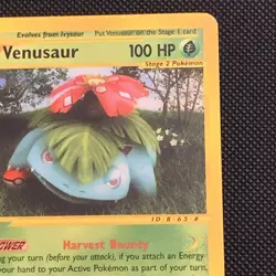 Venusaur Expedition Base Set 68/165 Rare Regular Unlimited Pokemon Card NM - Image 4