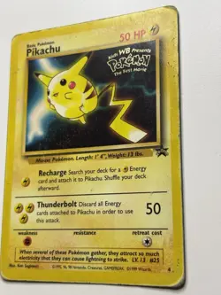 Pikachu (Movie Promo) 04/53 Wotc Promo Regular HP - Image 3