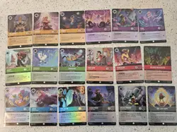 Disney Lorcana Fabled Complete Set Of Epic Cards (18 Epic) 100% Top UK Seller ✨ - Image 1