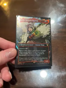 Yuffie, Materia Hunter (Borderless) (Chocobo Track Foil) Commander: Final... - Image 3
