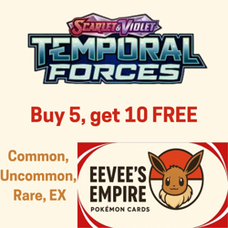 Pokemon single cards- Temporal forces /162 - Full base set - Pick your own - NM - Image 1