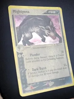 Mightyena Pokemon Tcg - Ex Power Keepers - Holo Rare 18/108 LP - Image 2