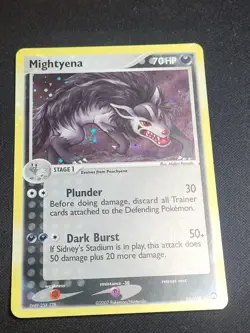 Mightyena Pokemon Tcg - Ex Power Keepers - Holo Rare 18/108 LP - Image 4