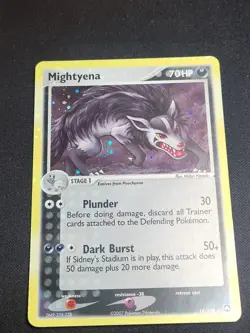 Mightyena Pokemon Tcg - Ex Power Keepers - Holo Rare 18/108 LP - Image 5