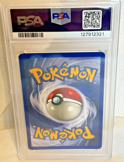 1999 Pokemon Jungle Vaporeon Holo 1st Edition PSA 8 - Image 5