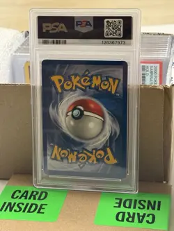 Pokemon TCG Vaporeon Holo Rare 1st Edition Jungle 12/64 Unlimited PSA 8 - Image 2