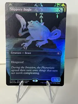 Slippery Bogle ** FOIL BORDERLESS ** Special Guest: Lorwyn Eclipsed - NM MTG - Image 2
