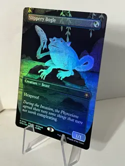 Slippery Bogle ** FOIL BORDERLESS ** Special Guest: Lorwyn Eclipsed - NM MTG - Image 3