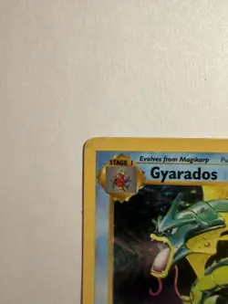 Gyarados Holo Shadowless Pokemon Rare TCG Base Set Card - Image 2