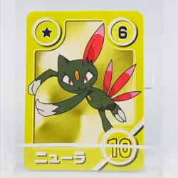 Sneasel Pokemon board game Playing Mini Card Takara Tomy 2007 Japan Rare F/S - Image 1